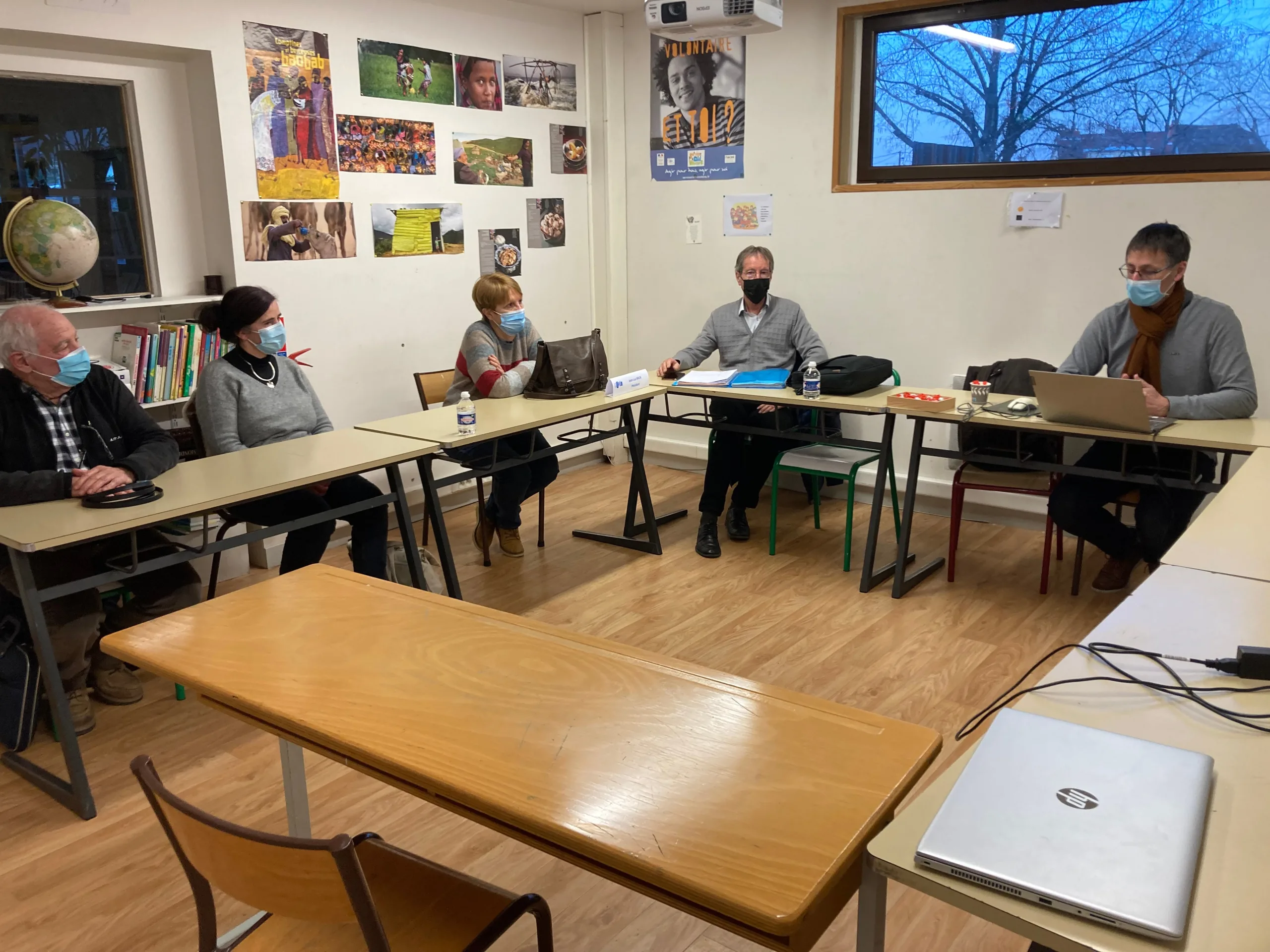 Salle de cours, 3, l'AFPLI-Solidarité