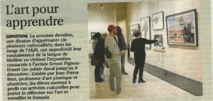 AFPLI à l'exposition Ernest Pignion-Ernest
